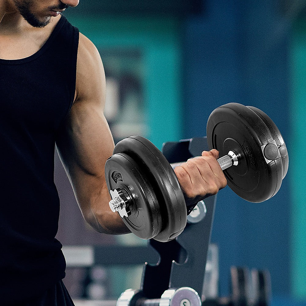 20KG Dumbbell Adjustable Weight Set