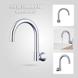 High Reach Swivel Wall Kitchen Laundry Bath Basin Spout