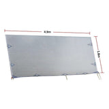 Caravan Privacy Screen – 4.9x1.8m Side Screen for Roll-Out Awnings