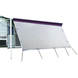 4.6m Caravan Privacy Screen Side Sunscreen Sun Shade for 16' Roll Out Awning