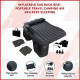 Inflatable Car Back Seat Mattress – Portable Travel Air Bed for Camping & Sleeping
