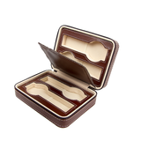 4 Watch Box Display Travel Case PU Leather