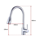 Basin Mixer Pull-Down Tap Faucet -Kitchen Laundry Bathroom Sink