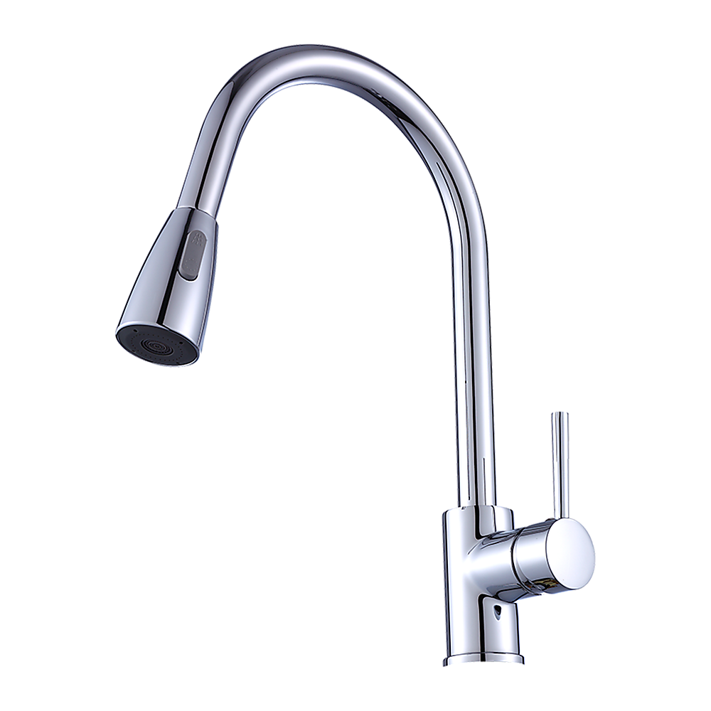 Basin Mixer Pull-Down Tap Faucet -Kitchen Laundry Bathroom Sink