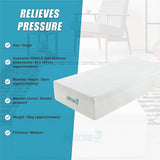 Single 30cm Green Tea Memory Foam Mattress – Cooling Comfort with CertiPUR-US® Certified Foam