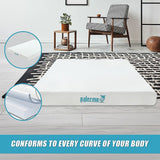 Double Green Tea Memory Foam Mattress – Cooling Comfort with CertiPUR-US® Certified Foam