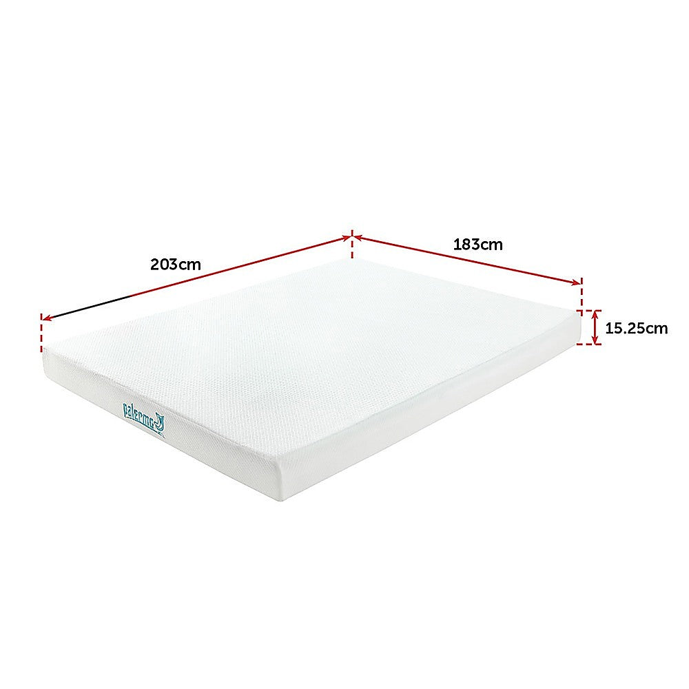 King Green Tea Memory Foam Mattress – Cooling Comfort with CertiPUR-US® Certified Foam