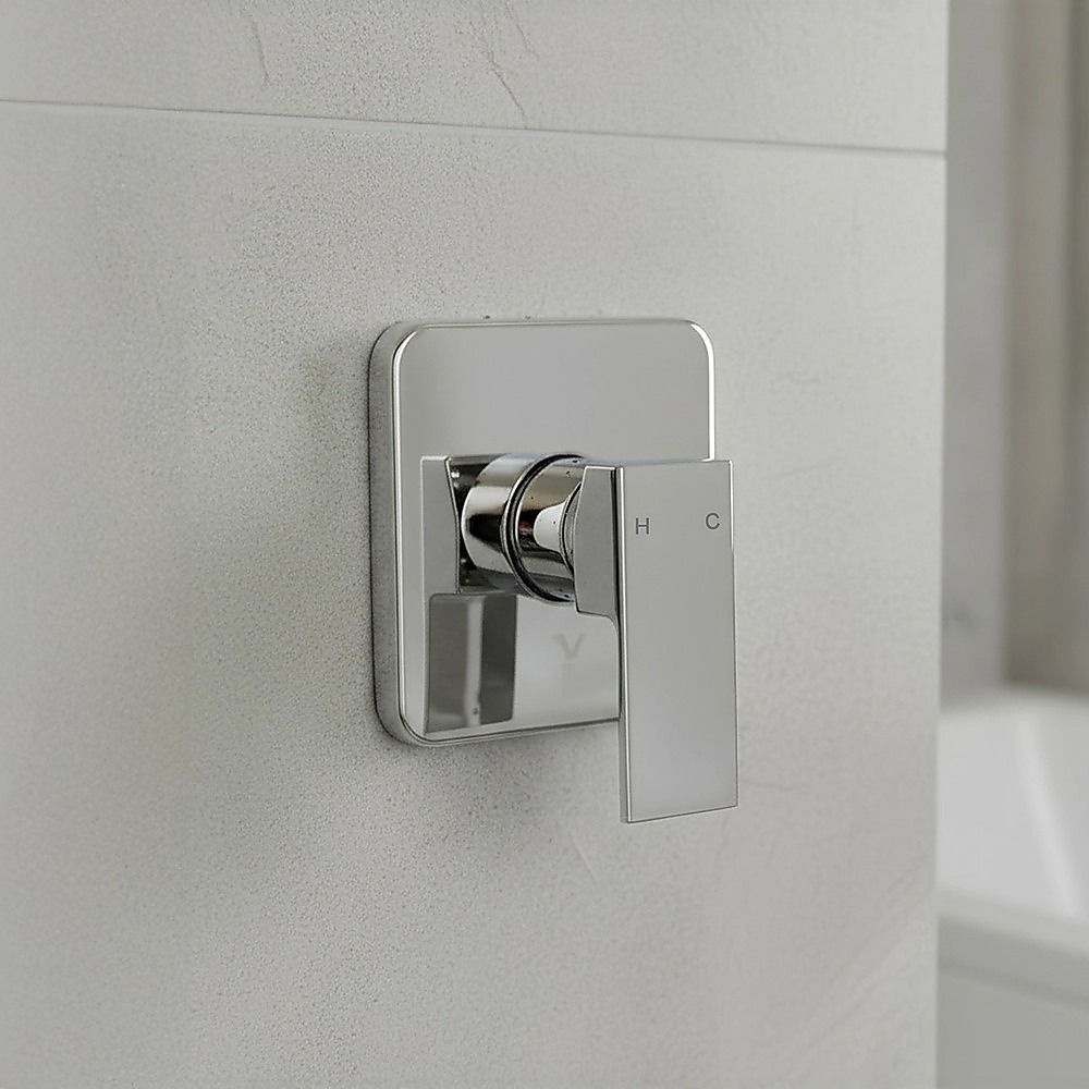 Shower Bath Mixer Tap Bathroom WATERMARK Approved - Chrome