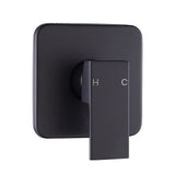 Shower Bath Mixer Tap Bathroom WATERMARK Approved - Electroplated Matte Black