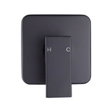 Shower Bath Mixer Tap Bathroom WATERMARK Approved - Electroplated Matte Black