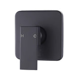 Shower Bath Mixer Tap Bathroom WATERMARK Approved - Electroplated Matte Black