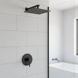 Shower Bath Mixer Tap Bathroom Electroplated Matte Black