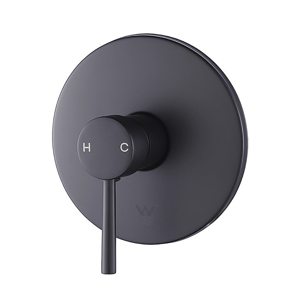 Shower Bath Mixer Tap Bathroom Electroplated Matte Black