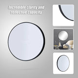 70cm Round Wall Mirror Bathroom Makeup Mirror by Della Francesca