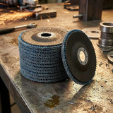 50x Pack Premium Zirconia Flap Disc Sanding Grinding 115mm 4.5" 40 Grit