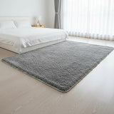 230x160cm Floor Rugs Large Shaggy Rug Area Carpet Bedroom Living Room Mat - Grey