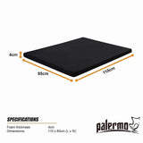110CM XL Pet Bed Mattress Dog Cat Memory Foam Pad Mat Cushion