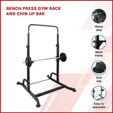 Bench Press Gym Rack and Chin Up Bar