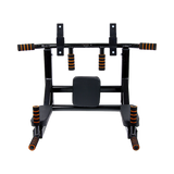 Heavy Duty Wall Mounted Power Station Pull Up Dip Knee Raise Bar