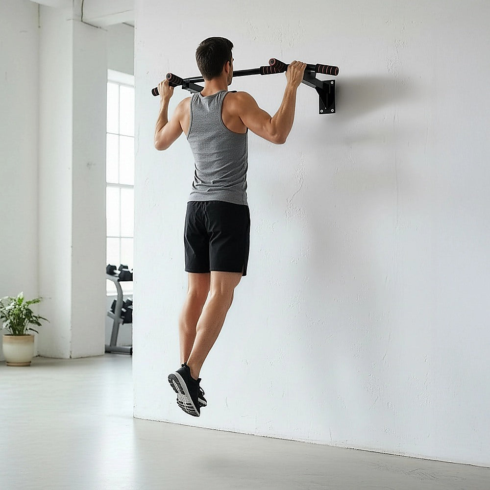 Heavy Duty Pull Up Bar Home Gym Chin Up Bar Wall Ceiling Mount