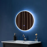90cm LED Wall Mirror Bathroom Mirrors Light Decor Round