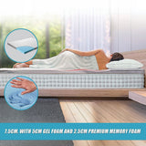 Queen Cooling Gel Memory Foam Mattress Topper – CertiPUR-US® Certified Foam