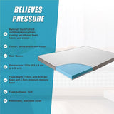 Queen Cooling Gel Memory Foam Mattress Topper – CertiPUR-US® Certified Foam