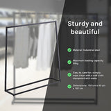 Commercial Clothing Garment Rack Retail Shop Black