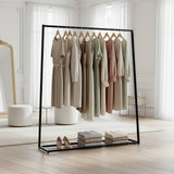 Commercial Clothing Garment Rack Retail Shop Black