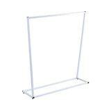Commercial Clothing Garment Rack Retail Shop White