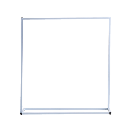 Commercial Clothing Garment Rack Retail Shop White
