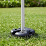 4pcs Outdoor Canopy Tent Leg Weights Anchor Stand Heavy Duty Gazebo Discs Base