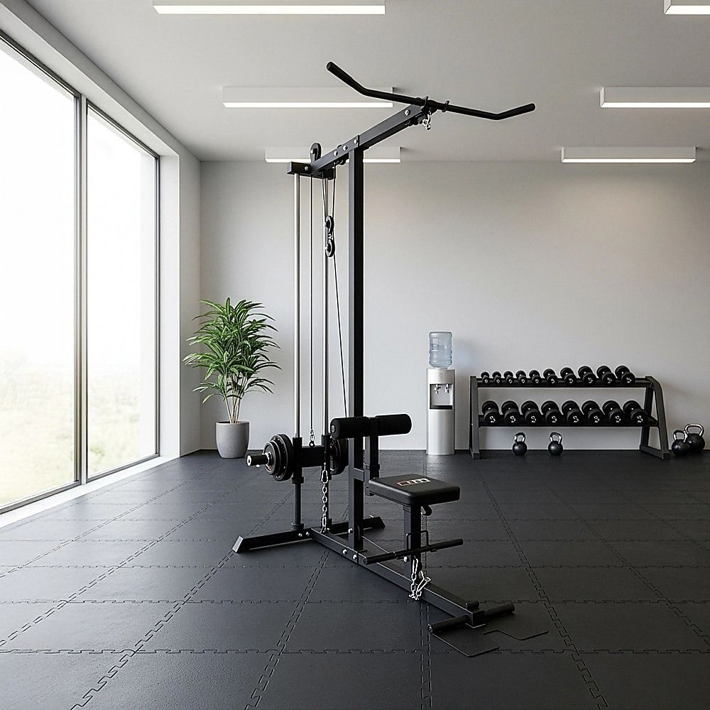 Lat PullDown Low Row Fitness Machine