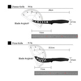 Kitchen 17 Piece Knife Set with Block and Sharpener Chef Knives