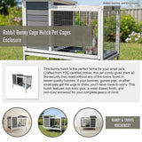 Rabbit Bunny Cage Hutch Pet Cages Enclosure