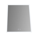 Smart Mirror Bathroom Vanity LED Lighted Wall Mirror 800x600mm