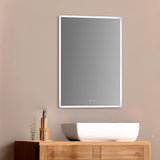 Smart Mirror Bathroom Vanity LED Lighted Wall Mirror 800x600mm