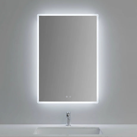 Smart Mirror Bathroom Vanity LED Lighted Wall Mirror 800x600mm