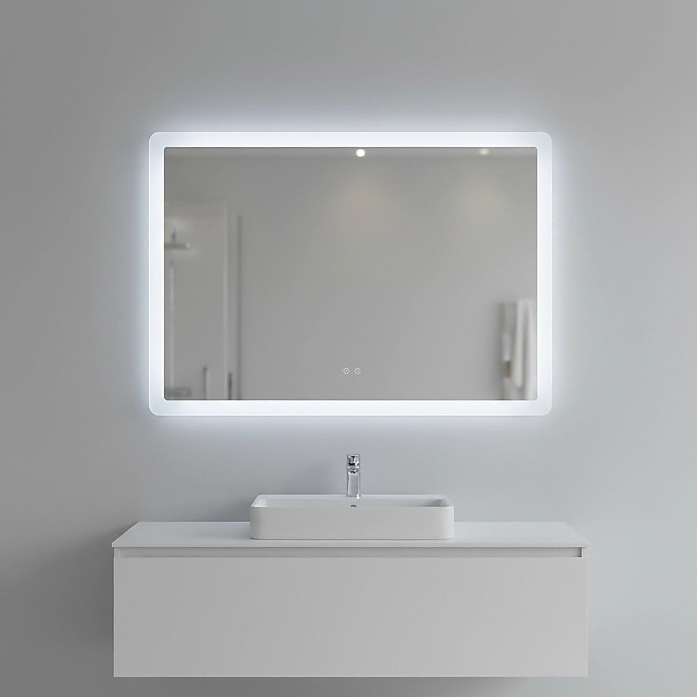 Smart Mirror Bathroom Vanity LED Lighted Wall Mirror 1000x700mm