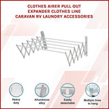 Pull Out Clothes Airer – Expanding Laundry Drying Line for Caravan, RV & Home