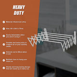 Pull Out Clothes Airer – Expanding Laundry Drying Line for Caravan, RV & Home