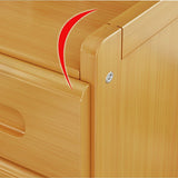 Bamboo Bedside Table Storage Side Stand