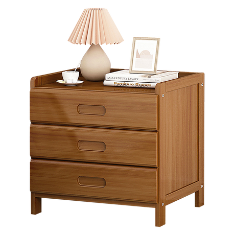 Bamboo Bedside Storage Side Stand