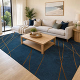 Large Floor Rug – 200x300cm Blue Rug (Teal Style)