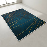 Large Floor Rug – 200x300cm Blue Rug (Teal Style)