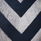 200x300cm Large Floor Blue Chevron Stripes Rug – Modern Area Carpet for Bedroom & Lounge