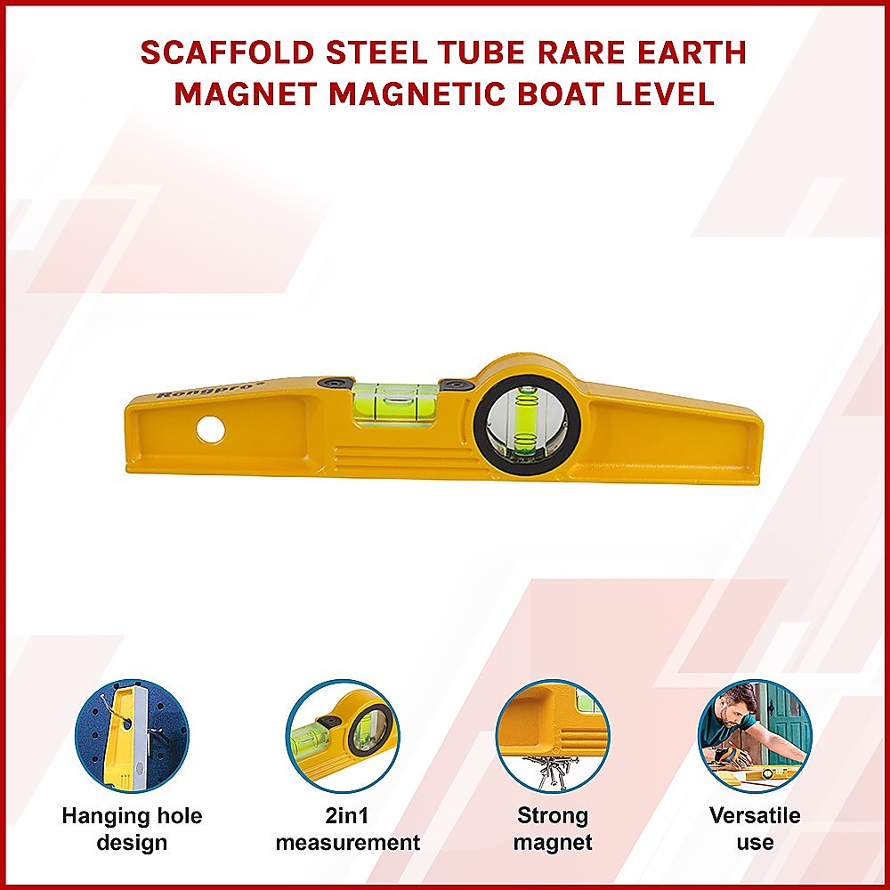 Scaffold Steel Tube Rare Earth Magnet Magnetic Boat Level