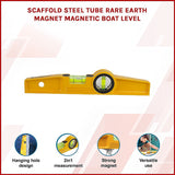 Scaffold Steel Tube Rare Earth Magnet Magnetic Boat Level