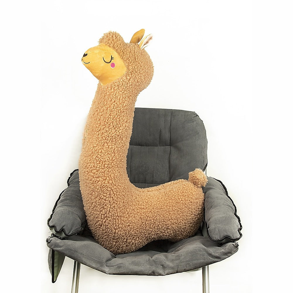 100cm Giant Alpaca Llama Plush Toy – Soft Stuffed Pillow for Kids & Gifts