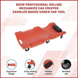 92cm Professional Rolling Mechanics Car Creeper Crawler Board Under Car Tool
